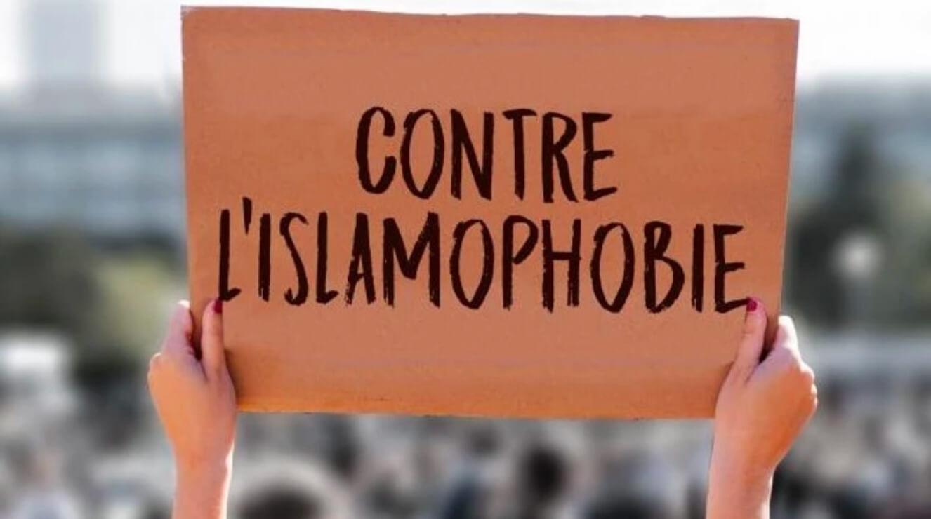 Affiche "contre l'islamophobie"